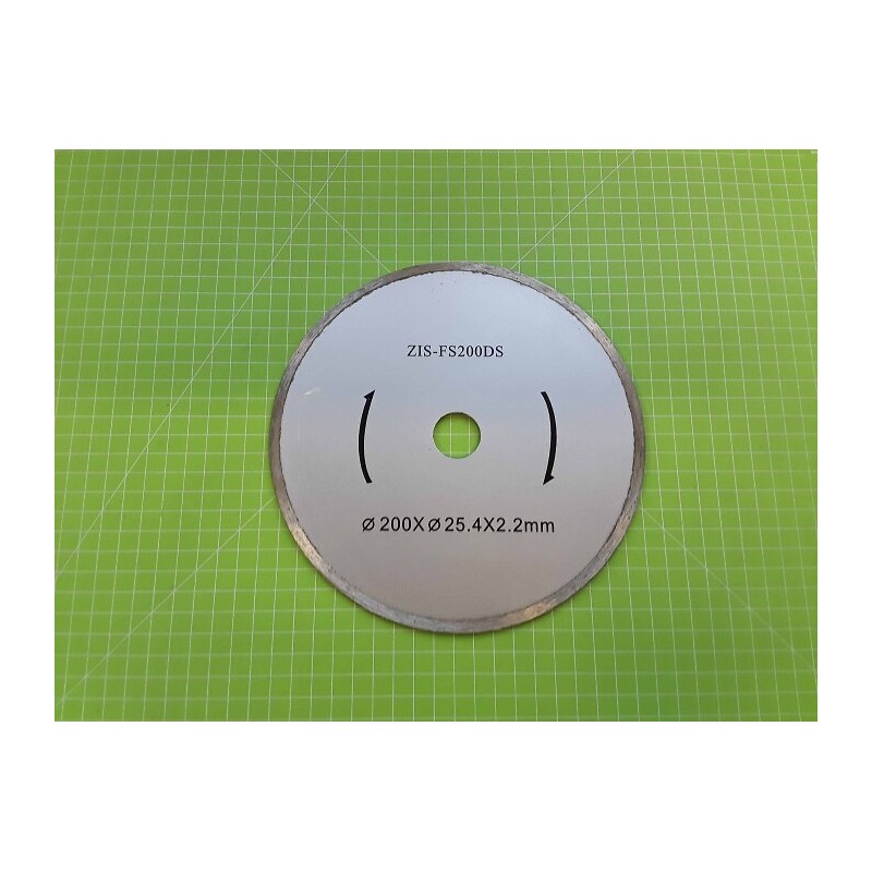 Disque de diamant 200x25,4x2,2mm fs200dsstand pour zipper zi-fs200 marque Zipper référence FS200DSSTAND