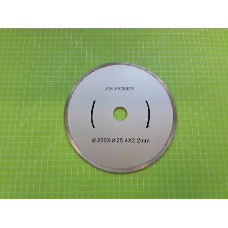 Disque de diamant 200x25,4x2,2mm fs200dsstand pour zipper zi-fs200 marque Zipper référence FS200DSSTAND