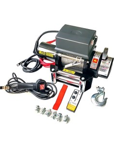 Treuil électrique 12v 2721kg pas cher 3300w avec radiocommande et câble 20m