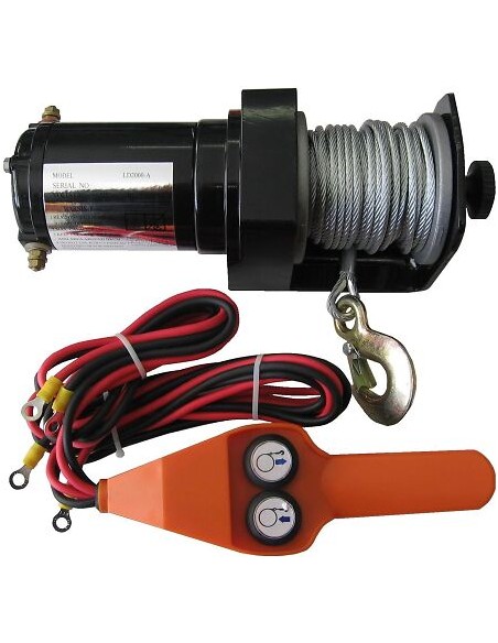 Treuil electrique 12 V, capacité de traction 675 kg