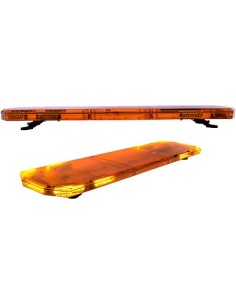 Rampe lumineuse orange à LED ultra plate 5 cm de haut