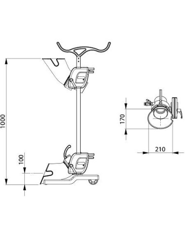 Aspirateur extracteur gaz d'échappement air comprimé pour VL et PL