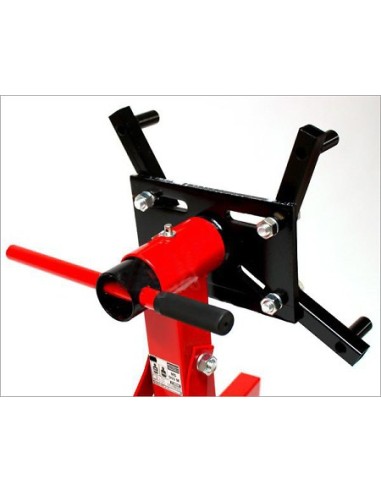 Porte moteur pliant 900 kg avec 6 roulettes Rotation 360 degrés