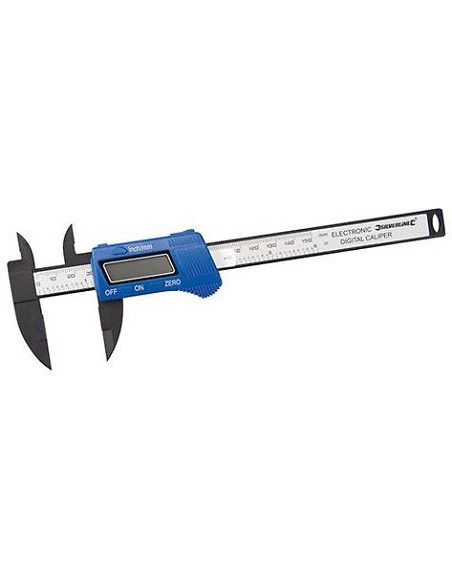 Pied à coulisse à vernier numérique avec écran LCD longueur 150mm