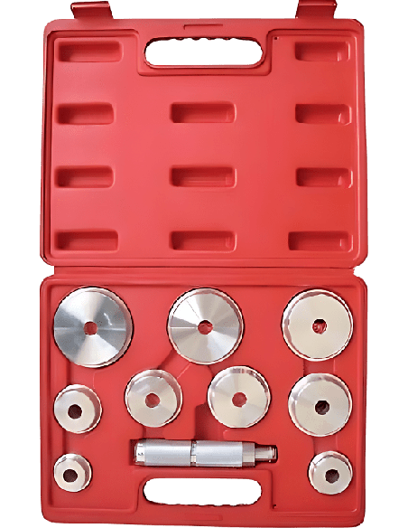 Coffret 10 pièces adaptateur pour extraction de roulements