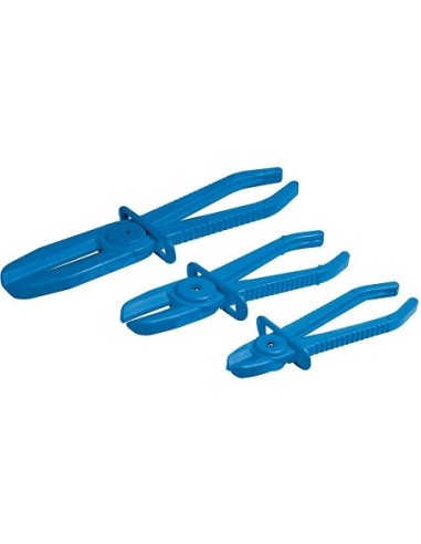 Jeu de 3 pinces pour tuyaux flexibles 3 pcs marque SILVERLINE