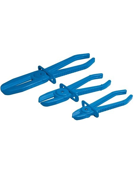 Jeu de 3 pinces pour tuyaux flexibles 3 pcs marque SILVERLINE