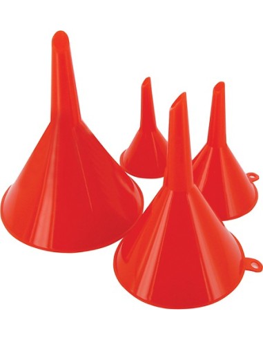 Jeu de 4 entonnoirs 50 75 100 et 120 mm marque SILVERLINE