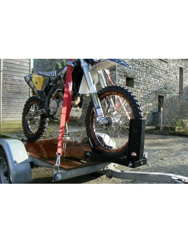 Béquille bloc roue moto réglable de 14 à 21 pouces