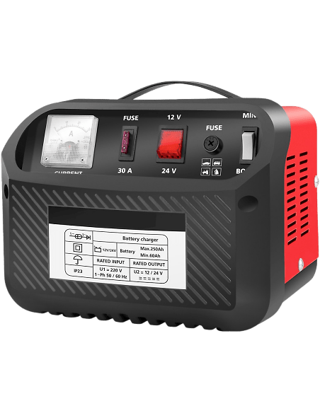 Chargeur de batterie compact multifonctions 12 et 24v 30a marque ref 1020004 en vente chez