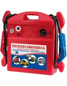 Booster de démarrage professionnel portable 12 et 24 V
