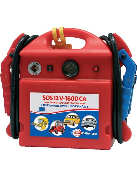 Booster de démarrage portable 12 V professionnel capacité 1600 A