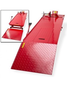 Pont élévateur hydropneumatique moto rouge 450 Kg 2