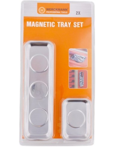 Kit 2 plateaux magnétiques rectangulaires mécanicien