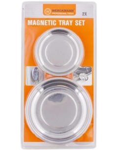Lot récipients coupelles magnétiques ronds bricolage 2