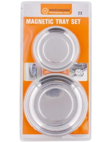 Lot récipients coupelles magnétiques ronds bricolage