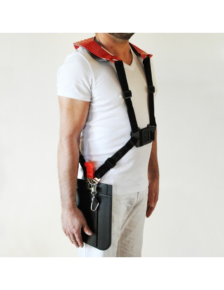 Harnais porte débroussailleuse confort avec protection hanche