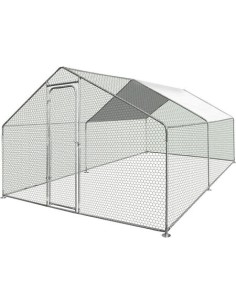 Enclos modulaire d'élevage de poulets 12 m2 à monter Zipper ZI-CR342