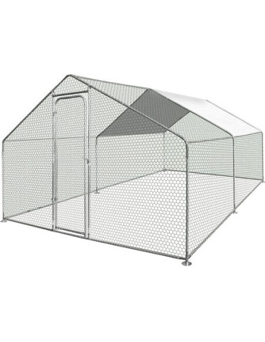 Enclos modulaire d'élevage de poulets 12 m2 à monter Zipper ZI-CR342