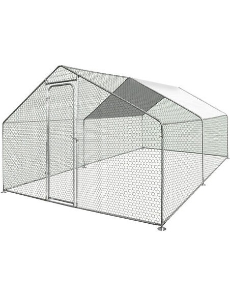 Enclos modulaire d'élevage de poulets 12 m2 à monter Zipper ZI-CR342