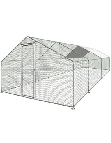 Poulailler modulaire pour l'élevage de poulets 18m2 à monter soi même Zipper réf ZI-CR362