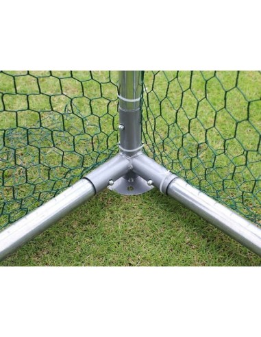 Poulailler modulaire pour l'élevage de poulets 18m2 à monter soi même Zipper réf ZI-CR362