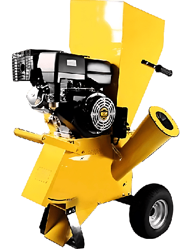 Broyeur de végétaux thermique 15 CV 420 cc 88 mm tractable démarrage batterie