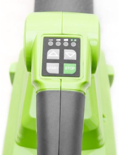 Souffleur sans fil 40v zipper sans batterie marque Zipper réf ZI-LBR40V-AKKU outillage de jardin à batterie 2