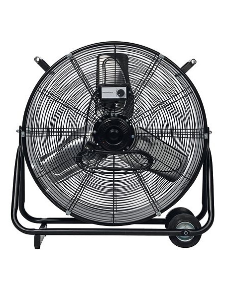 Ventilateur de sol inclinable 330w sur roues diamètre 60 cm marque CFAN0460 ventilateur et brasseur d'air professionnel sur