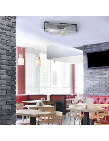 Kit de pattes de fixation murale pour ventilateur ou aérotherme de chauffage