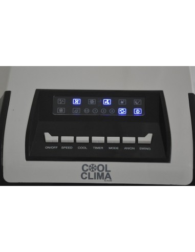 Rafraîchisseur d'air 75w - 6.5l avec télécommande