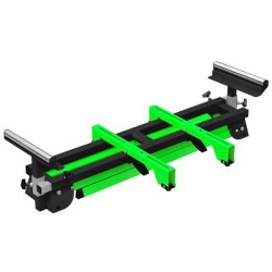 Support table de travail pliable pour scie à onglet, extensible jusqu'à 1945 mm marque Zipper référence ZI-KSS1945 2