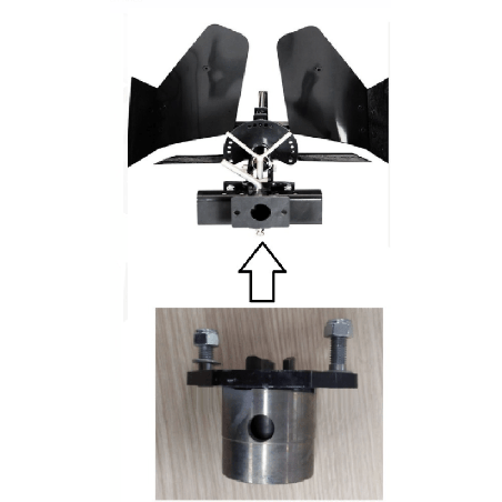 Charrue brabant pour porte outils bulldog marque Groway référence 5159SMP01
