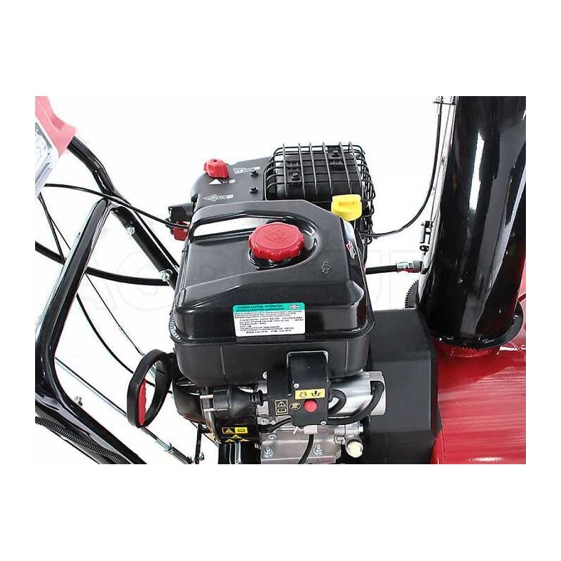Fraise neige 11cv chenilles Briggs Stratton démarrage électrique 76cm