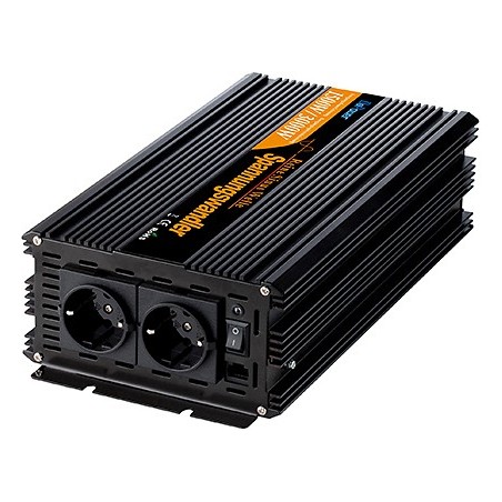 Onduleur pure sinus 1500W 12/230 Volt télécommande