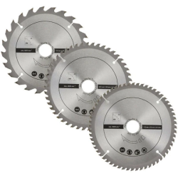 Kit 3 lames réf 7901200715 pour scie à onglet
