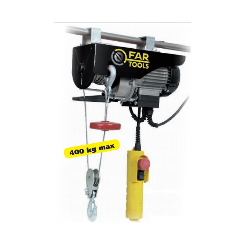 Palan electrique d'une puissance de 750 W 400 kg