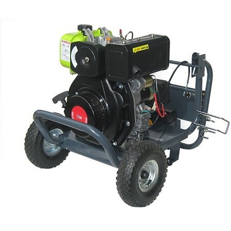 Nettoyeur haute pression thermique diesel 418cc pas cher