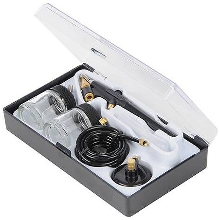 Kit d'aérographie 6 pièces pas cher pour compresseur silencieux