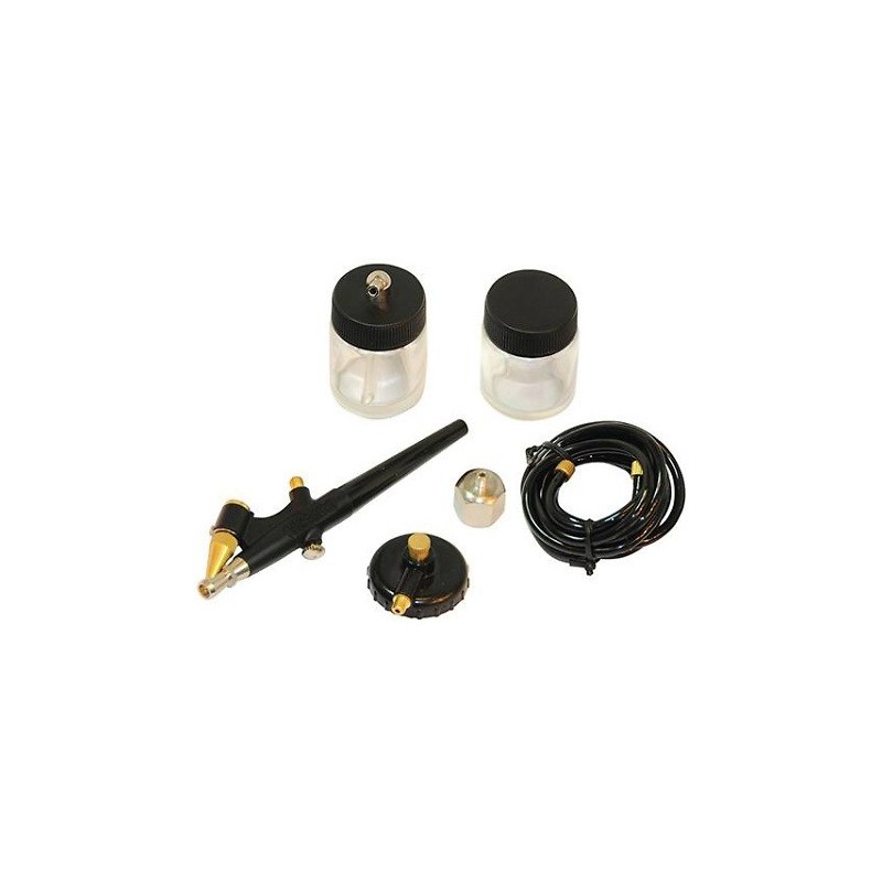Kit d'aérographie 6 pièces pas cher pour compresseur silencieux