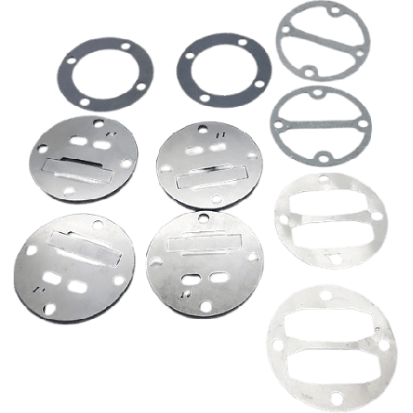 Kit plaque à clapet 42 mm pour compresseur hyundai hc100l-a marque Hyundai pièce numéro 17319012 compatible 21384