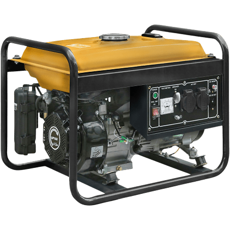 Groupe électrogène 2200watts 2 prises monophasées 163cc 441635 sur