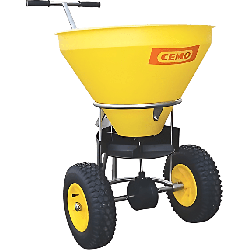 Epandeur CEMO avec cuve de 50 L pour sel et engrais