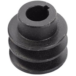 Poulie double gorge axe 20mm diamètre ext. 54mm moteur thermique
