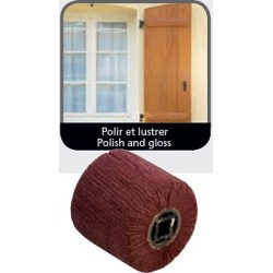 Brosse pour rénovateur électrique en fibre synthétique.