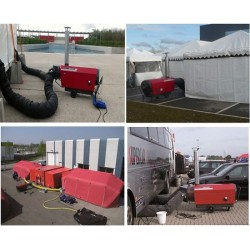 Chauffage mobile IMA111 Thermobile au fioul 110 kW 2