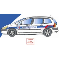 Kit de balisation pour véhicule léger de POLICE MUNICIPALE