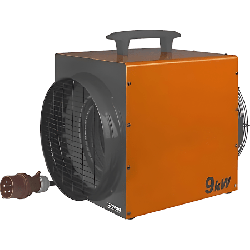 Aérotherme électrique de chauffage gainable 9 kw marque ref 332483 aérothermes électriques mobiles ou portables