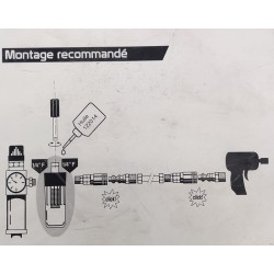 Lubrificateur 1/4 compresseur mecafer abac nuair 2