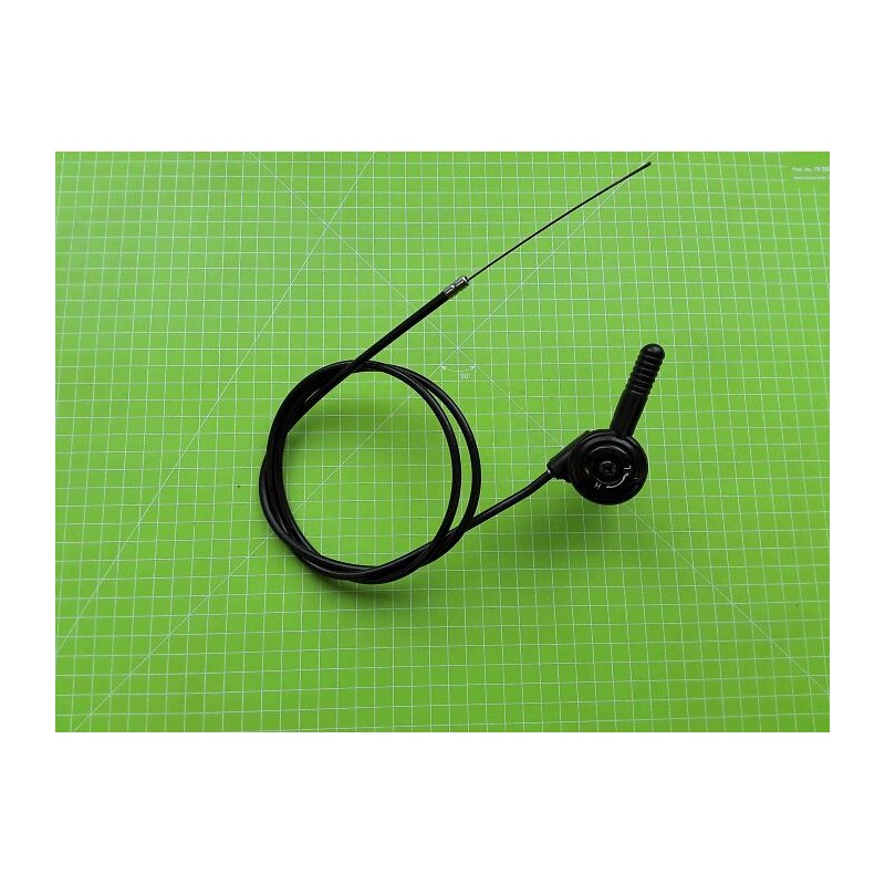 Manette des gaz avec câble bowden 10001665 pour zipper zi-md300 zi-md300g zi-md500 zi-md500h zi-md500hs zi-md500-pf Zipper pièce